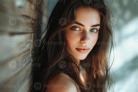 Alluring Beauty Brunette Girl Generate Ai 47336887 Stock Photo At Vecteezy