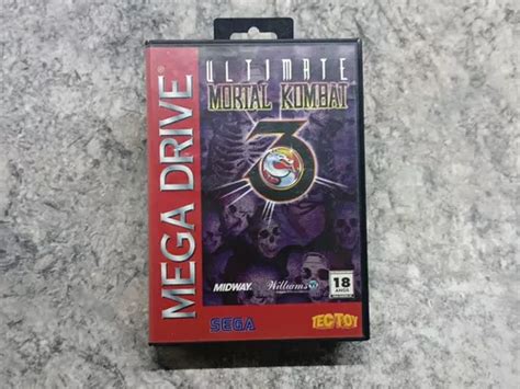 Mortal Kombat Ultimate Mega Drive Tec Toy Completo Mercadolivre