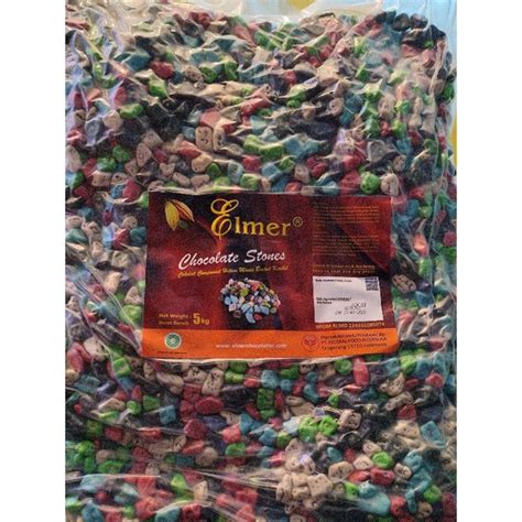 Jual Chocostones Mix Elmer Cokelat Batu Elmer Repack G Shopee