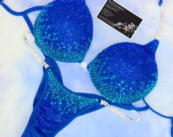 Two Tone Bikini Etsy