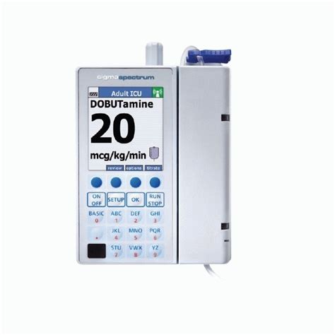 Baxter Sigma Spectrum Infusion Pump with Software Version 6.02 BAX35700 ...