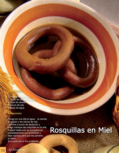 Con Sabor Catracho ROSQUILLAS EN MIEL La Receta