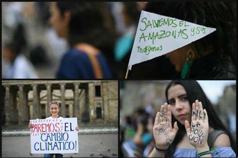 Así Fue El Plantón Con El Que Jóvenes Colombianos Exigieron Al Gobierno