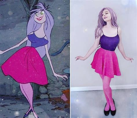 Mad Madame Mim Side By Side Credi Disney Villain Costumes Disney Costumes Villain Costumes