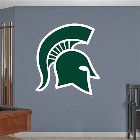 Michigan State Spartans Logo Wall Decal Shop Fathead® For Michigan