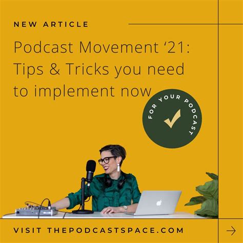 Tips And Tricks For Your Podcast From Podmov 21 — The Podcast Space