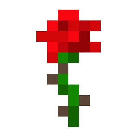 Pixel Art Minecraft Flower Painting Minecraft Flower Paintings In 2021