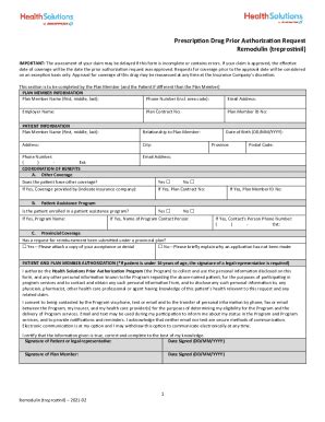 Fillable Online Prior Authorization Request Form Pulmonary Fax