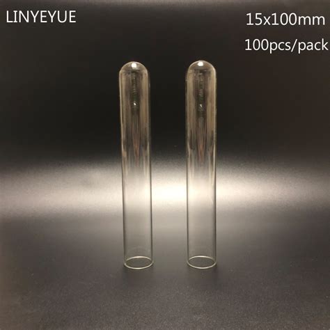 Pieces Pack X Mm Lab Glass Test Tube U Shape Bottom Laboratory