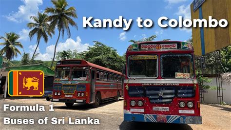 Kandy To Colombo Bus Journey Sri Lanka Government Bus Cheap And