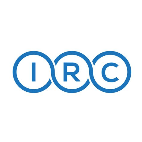 IRC letter logo design on white background. IRC creative initials ...