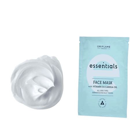 Essentials Face Mask With Vitamin E And Canola Oil Farhaani Pk