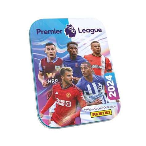 Panini Premier League Official Sticker Collection 2024 Tin