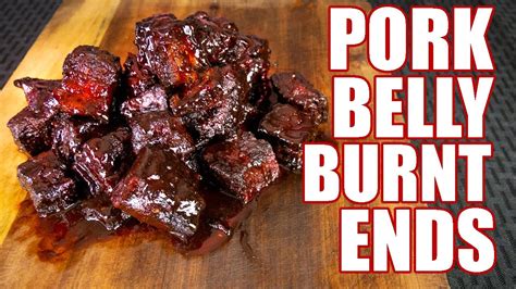 The Best Pork Belly Burnt Ends Youtube