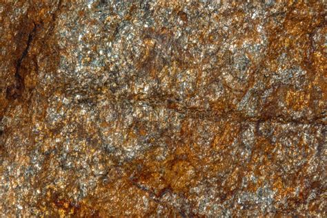 Stone With Iron Ore And Quartz Stock Photo Image Of Mining Isolated