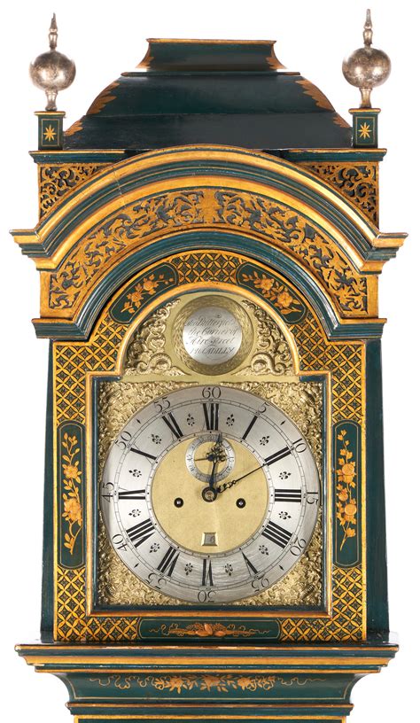 Lot 152 George Iii Green Lacquered Chinoiserie Tall Clock Thos