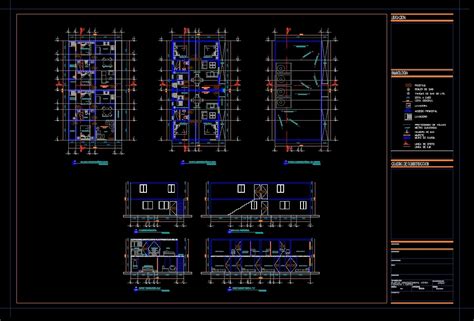 Apartment Building Dwg Full Project For Autocad Designs Cad