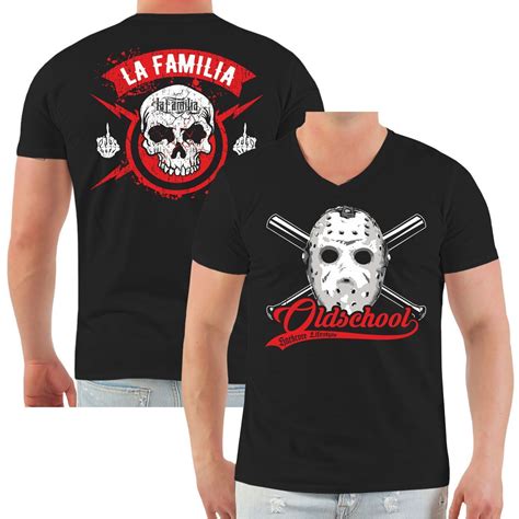 T Shirt La Familia FCK Oldschool Hardcore M Bis 8XL Jason Sangre Tattoo Ink Rap EBay De
