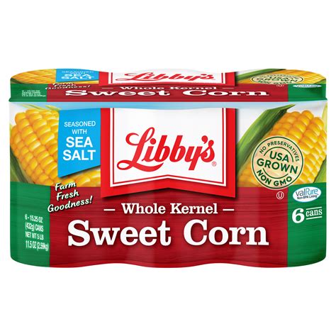 Libbys Whole Kernel Sweet Corn 1525 Oz