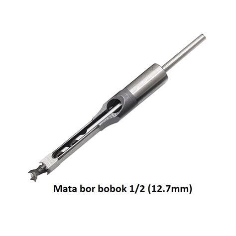 Jual Mata Bor Kayu Bobok Mortising Square Chisel Drill Bit 1 4 5 16 3 8