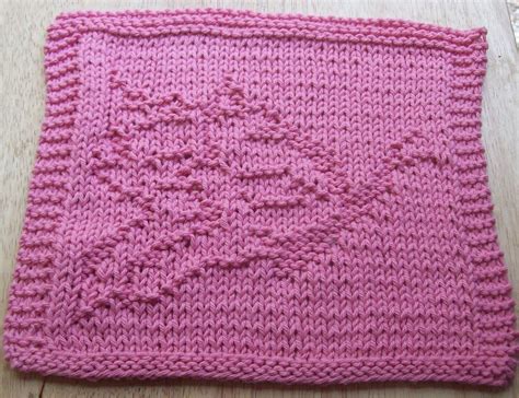 DigKnitty Designs Another Butterfly Knit Dishcloth Pattern