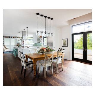 Mercer Island Modern Farmhouse Campagne Salle Manger Seattle