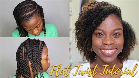 The Most Defined Flat Twist Out Tutorial Youtube