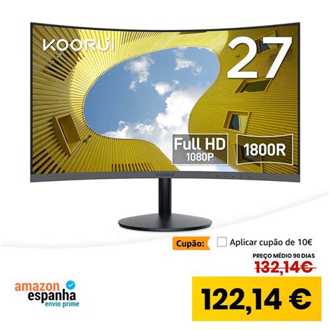 Koorui Monitor Curvo Full Hd De X A Hz Va Ms