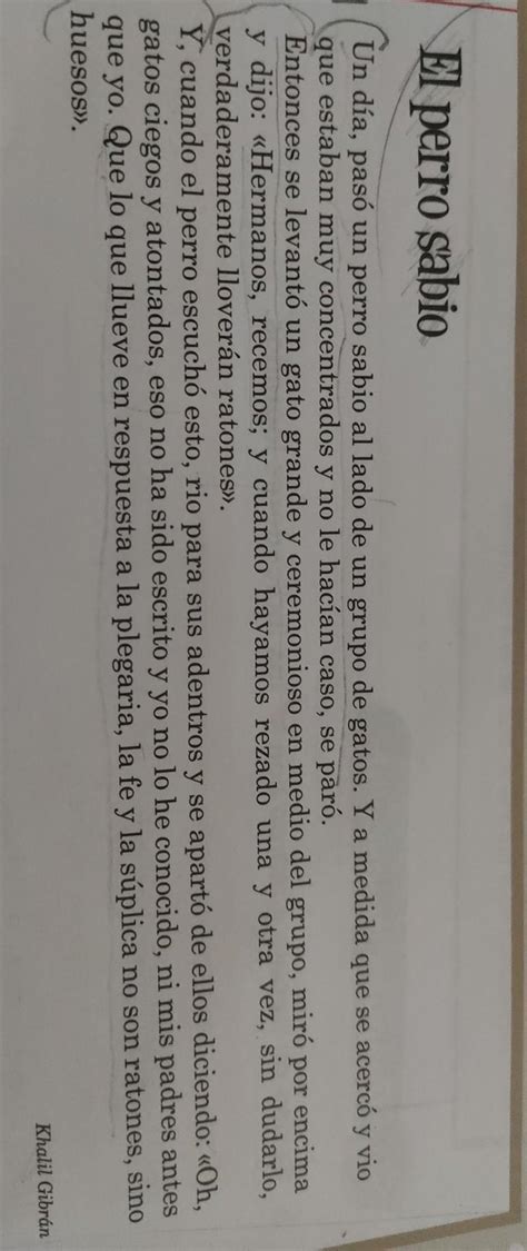 Extraigo Oraciones Y Se Alo En Ellas El Sujeto Y El Predicado Luego