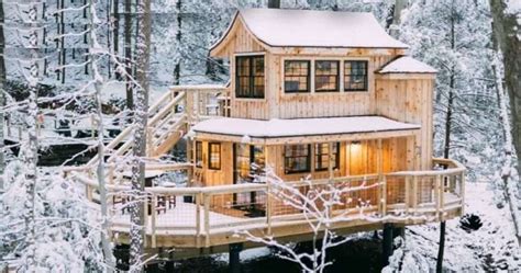 Treehouse Cabin Dream Tiny Living