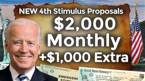 New Monthly Th Stimulus Check Update Fourth Stimulus Package