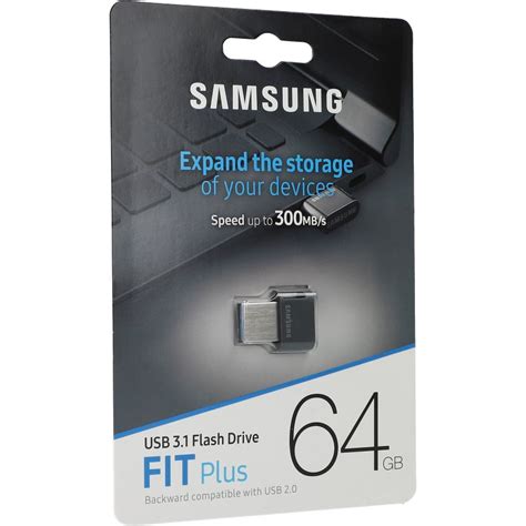 Pendrive Usb Flash Drive Fit Plus Samsung Gb Szary Pancernik Eu