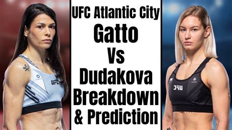 Ufc Fight Night Melissa Gato Vs Viktoriia Dudakova Youtube