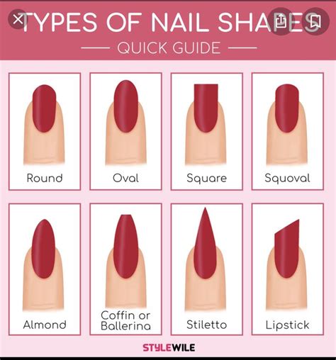 Types Of Nails Manicures Types Of Nail Polish Nail Polish Designs