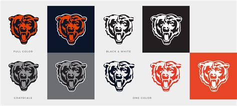 Chicago Bears Logo Black And White