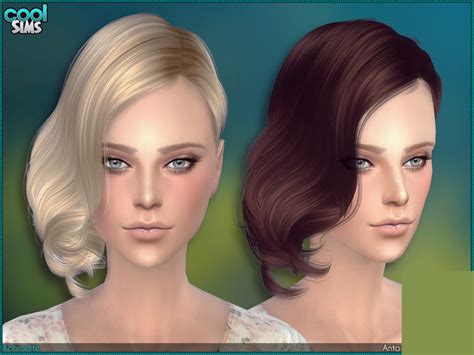 The Sims Resource Anto Tempus Hair