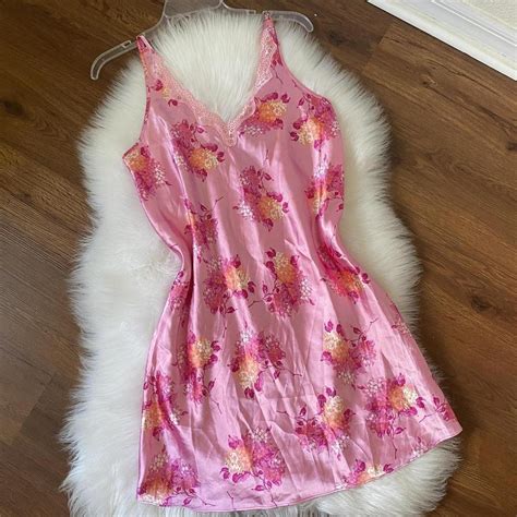 Jaclyn Smith Sleepwear Y2K Vintage Pink Fairy Floral Depop