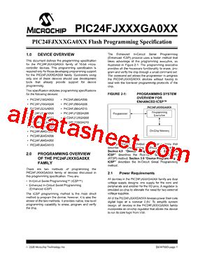 Pic Fj Ga Datasheet Pdf Microchip Technology