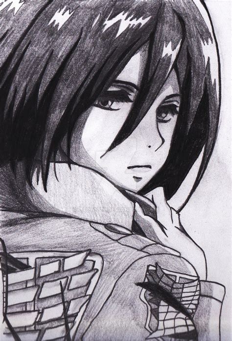 Mikasa Ackerman 2 By Lady1229 On Deviantart