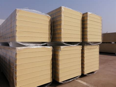 Insulated Wall Roof Panels Eps Rock Wool Pu Pir Pur Sandwich Panel