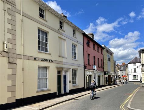 Wheat Street Brecon Powys Photo Wheat Street Brecon