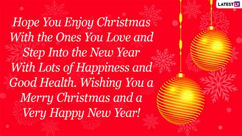 Merry Christmas And Happy New Year 2022 Wishes In Advance Celebrate