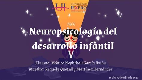 Neuropsicolog A Del Desarrollo Infantil