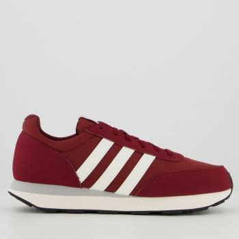 Tênis Adidas Run 60s 3 0 Vinho FutFanatics