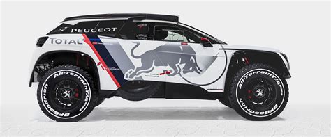 Peugeot Dkr Race Car Reveals Its Aggressive Bodywork