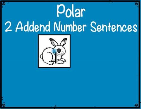 Polar Themed 2 Addend Addition Subtraction With Ten Frames TPT