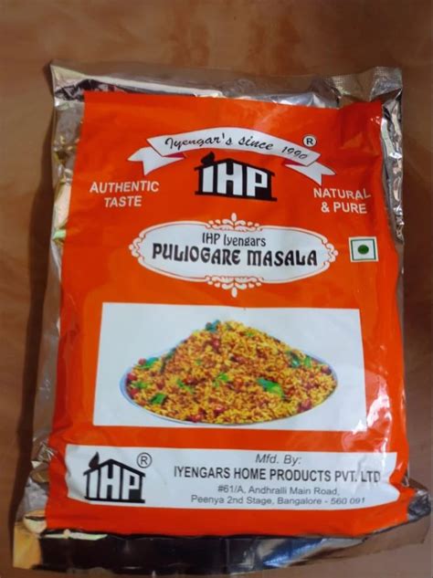 Iyengar Puliyogare Masala Packaging Size 500 Gm At Rs 175 Pack In