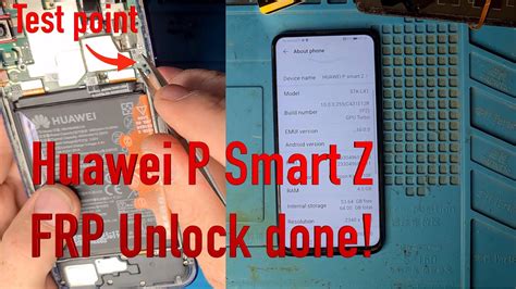 TEST POINT Huawei Y9 2019 EasyFirmware Solution