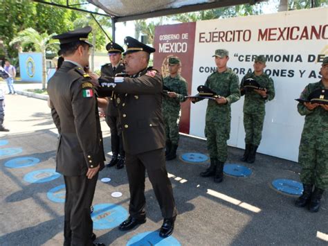 Ascenso Para Seis Oficiales Del Ejército Mexicano En Chetumal Bnoticias