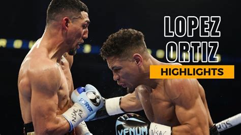 Teofimo Lopez Vs Jamaine Ortiz Best Punches Full Fight Highlights Boxing Youtube